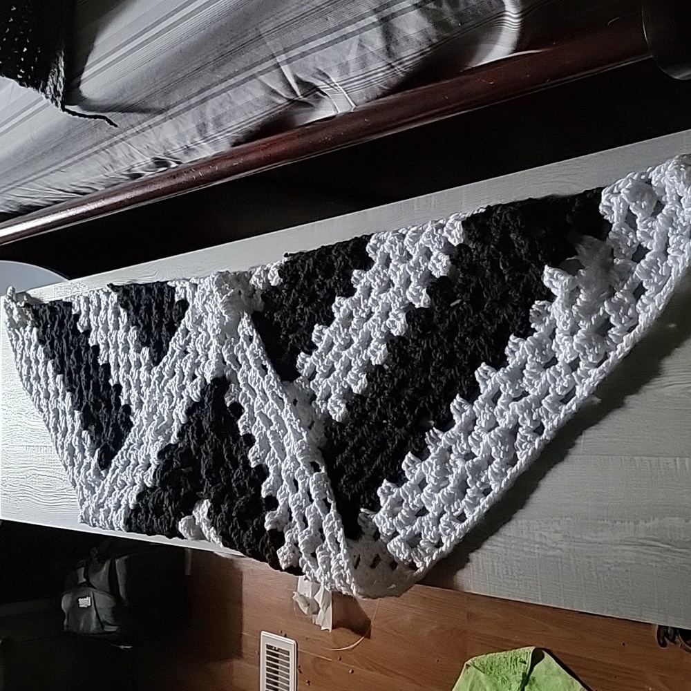 Hand Crafted Handmade crochet shawl